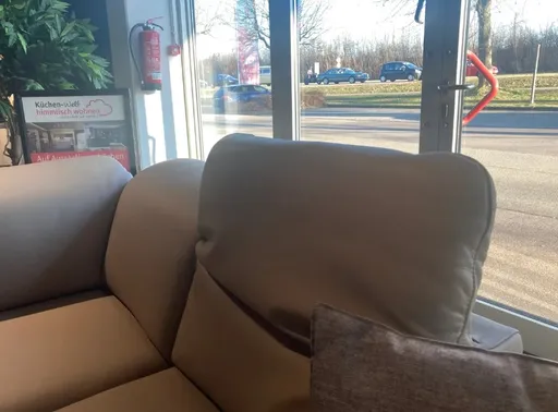 Ledersofa BRANDY mit Sitzverstellung - in Dillingen